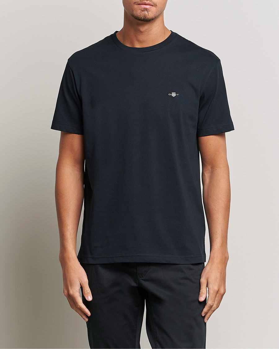 Herr | Avdelningar | GANT | The Original Solid T-Shirt Black