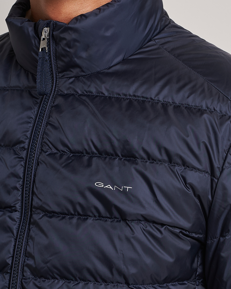 Herr | Jackor | GANT | The Light Down Jacket Evening Blue