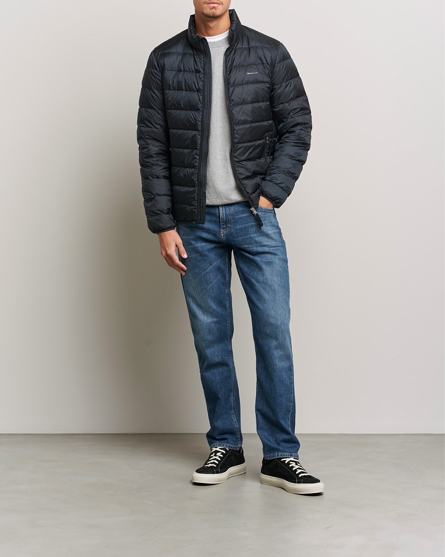 Herr | Jackor | GANT | The Light Down Jacket Black