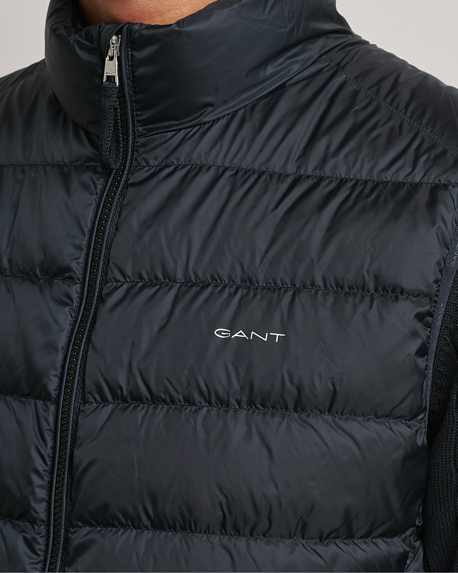 Herr | Västar | Gant | The Light Down Gilet Black