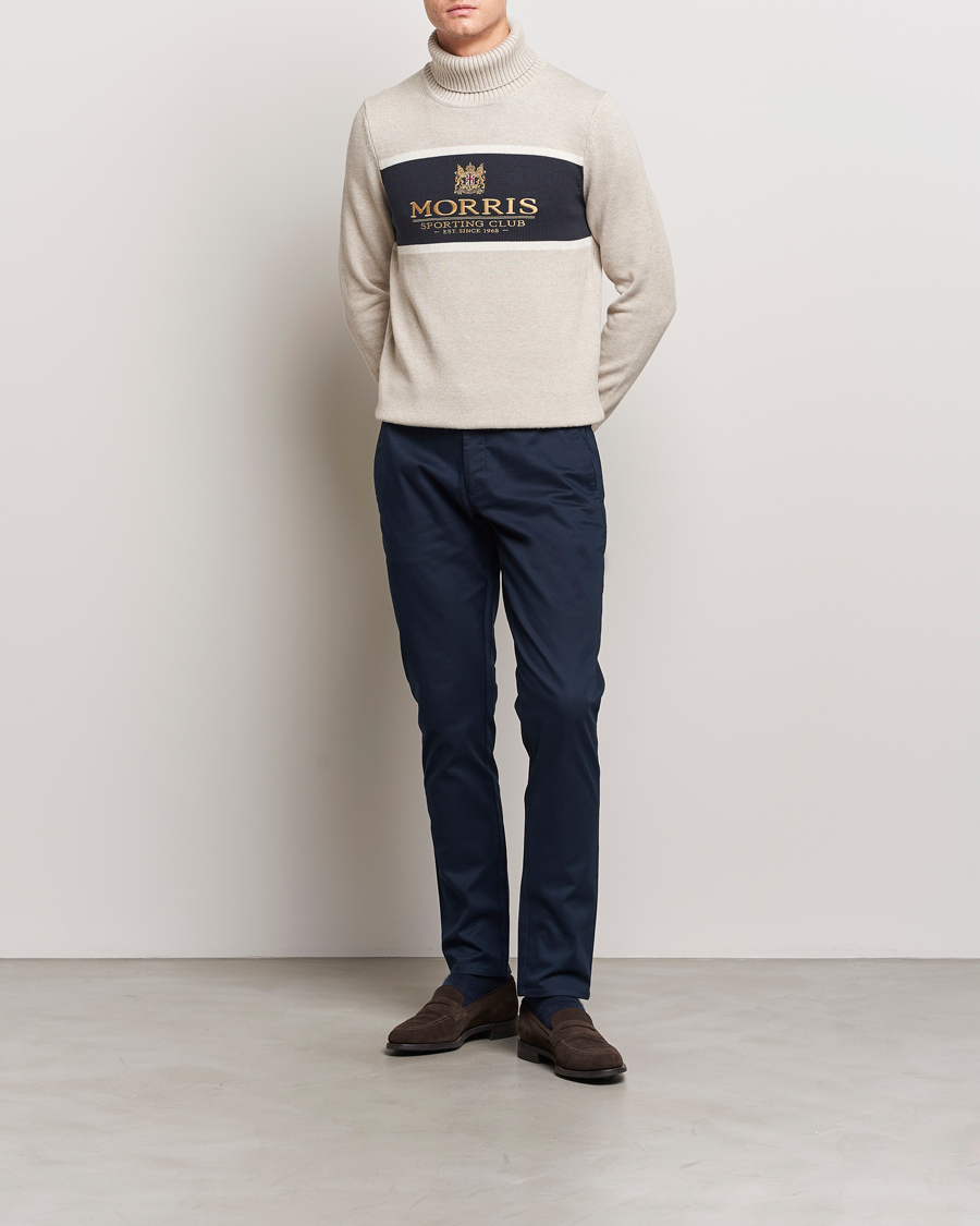 Herr | Byxor | GANT | Slim Fit Tech Prep Chino Marine