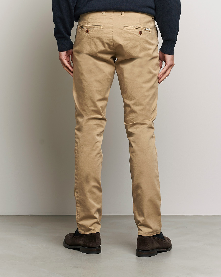 Herr | Byxor | Gant | Slim Fit Twill Chino Dark Khaki