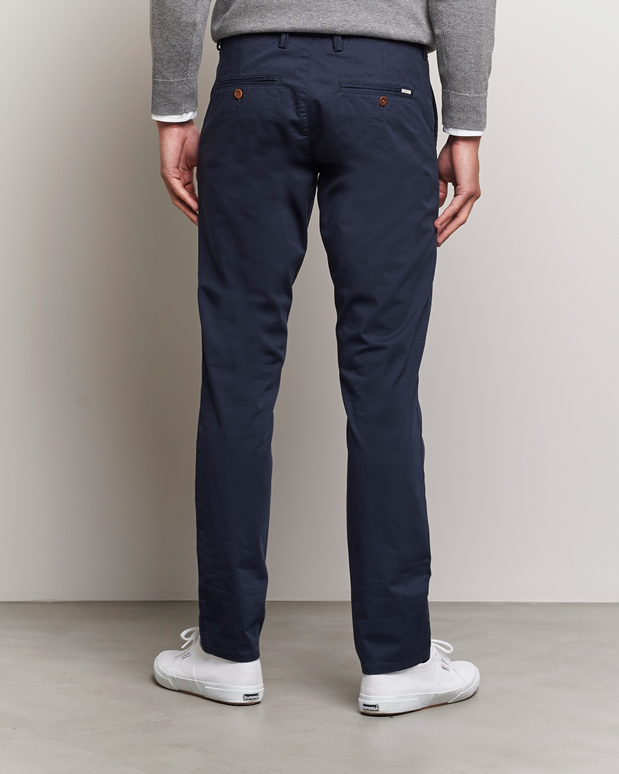 Herr | Byxor | Gant | Slim Fit Twill Chino Marine