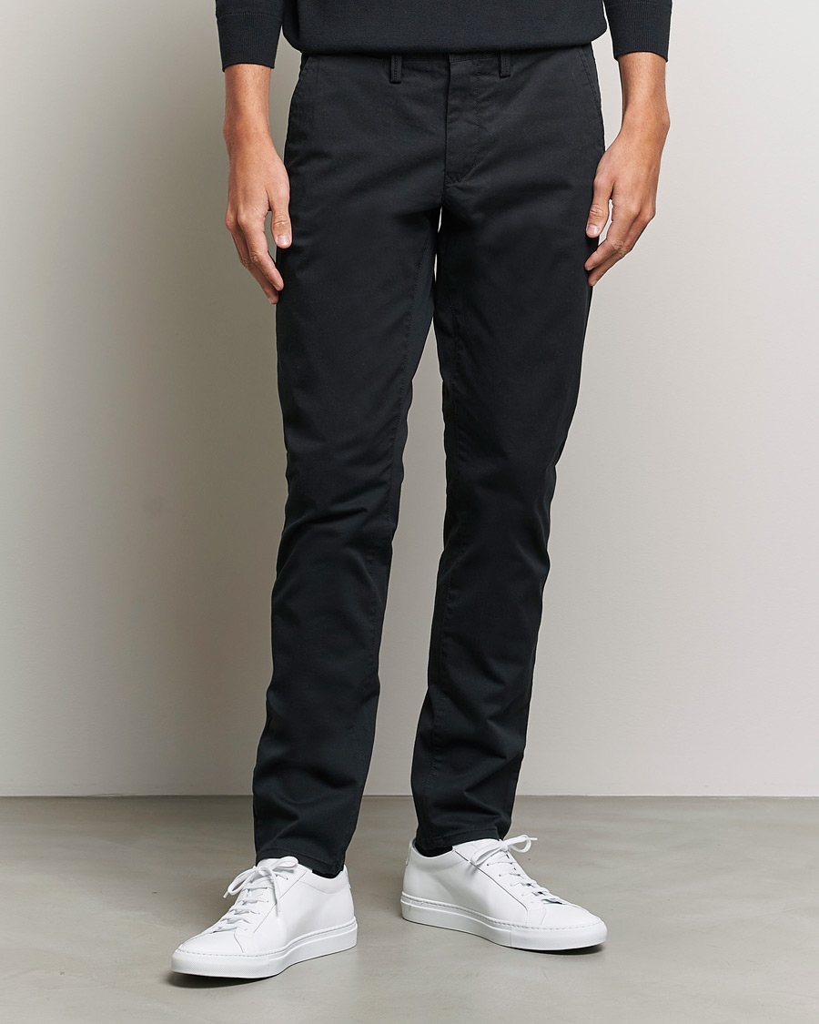 Herr | Byxor | GANT | Slim Fit Twill Chino Black