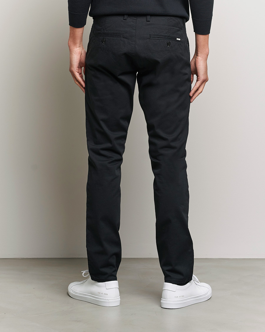 Herr | Byxor | GANT | Slim Fit Twill Chino Black