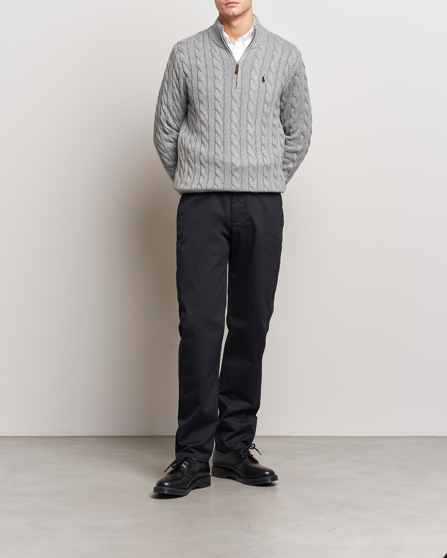 Herr | Byxor | GANT | Regular Fit Twill Chino Black