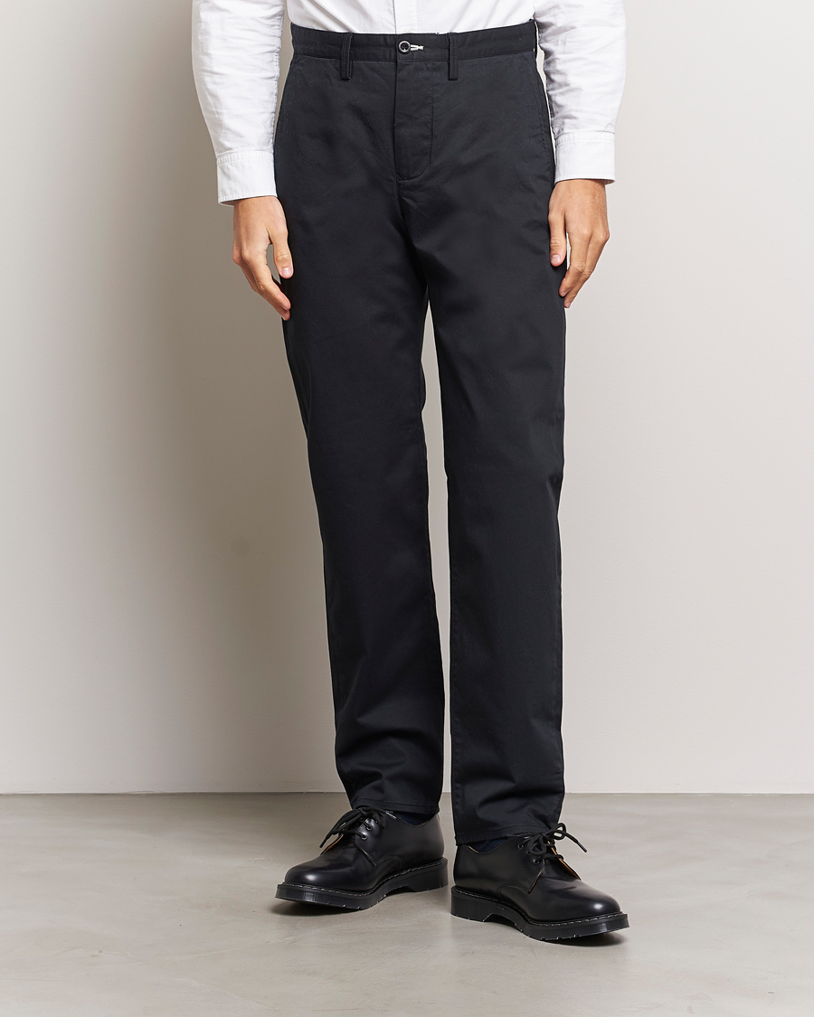 Herr | GANT | GANT | Regular Fit Twill Chino Black