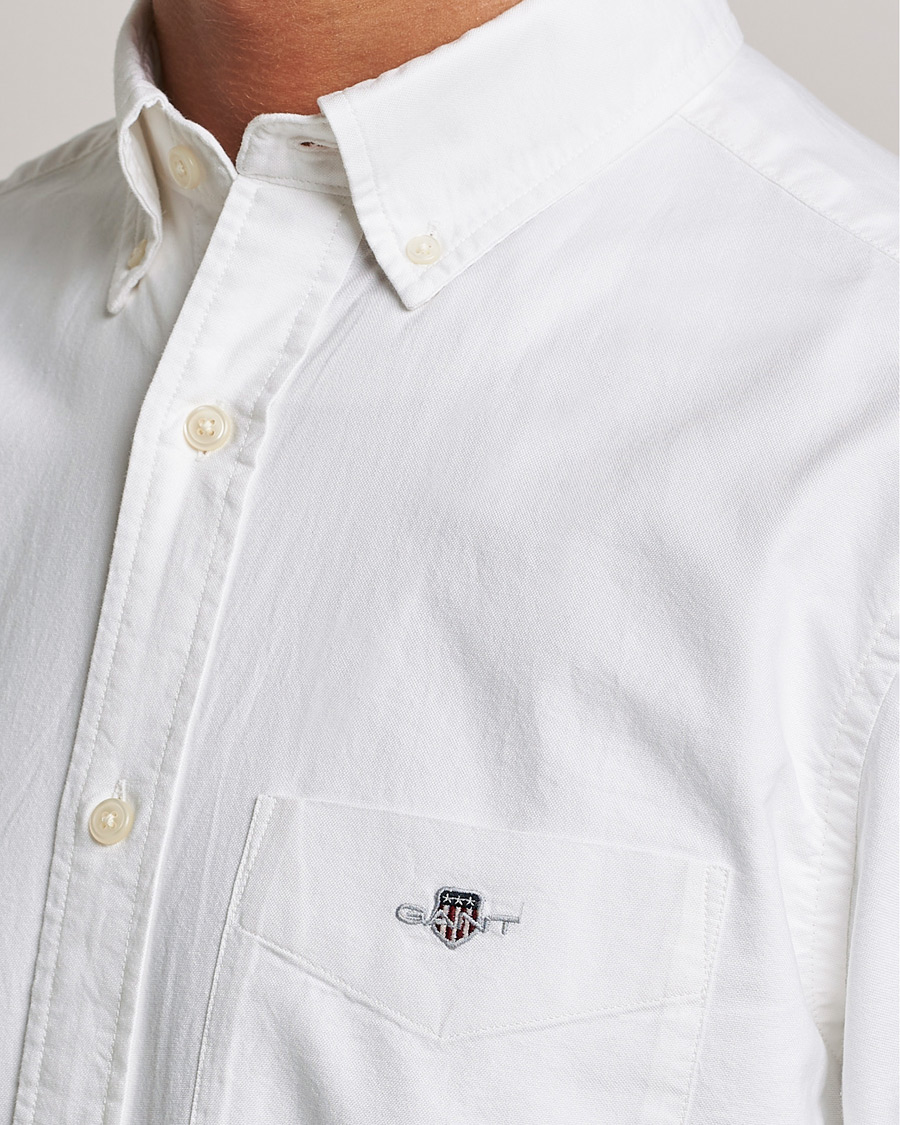 Herr | Skjortor | GANT | Regular Fit Oxford Shirt White