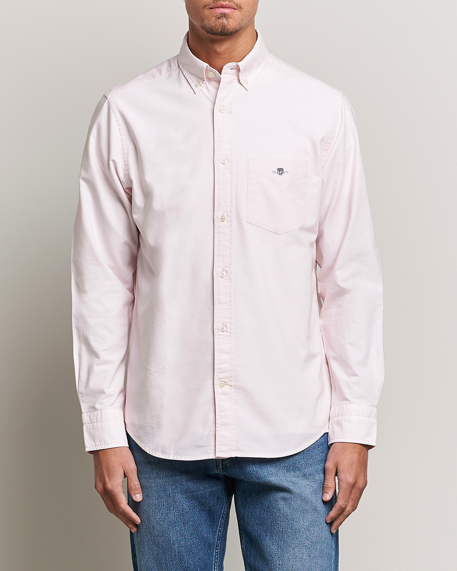 Herr |  | GANT | Regular Fit Oxford Shirt Light Pink