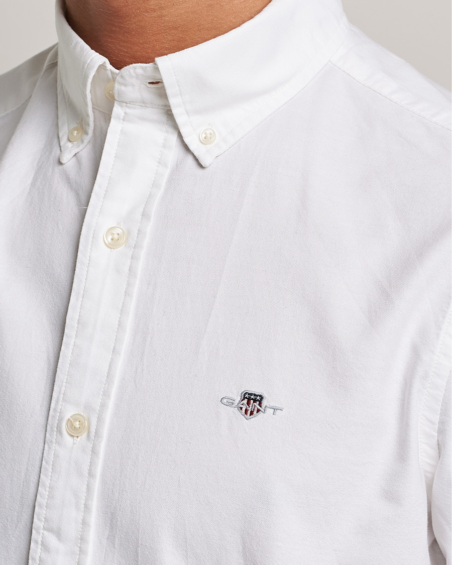 Herr | Skjortor | Gant | Slim Fit Oxford Shirt White