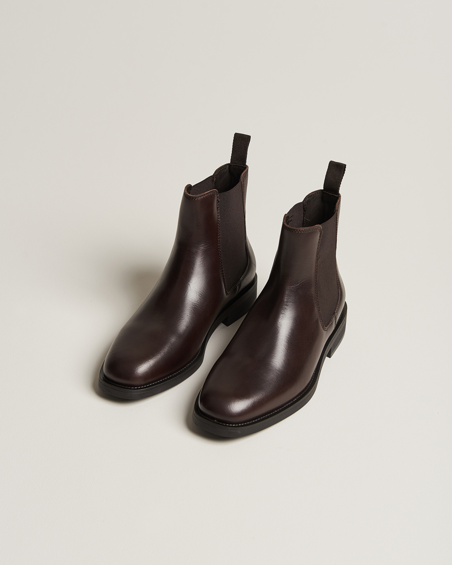 Herr | GANT Rizmood Leather Chelsea Boot Dark Brown | GANT | Rizmood Leather Chelsea Boot Dark Brown