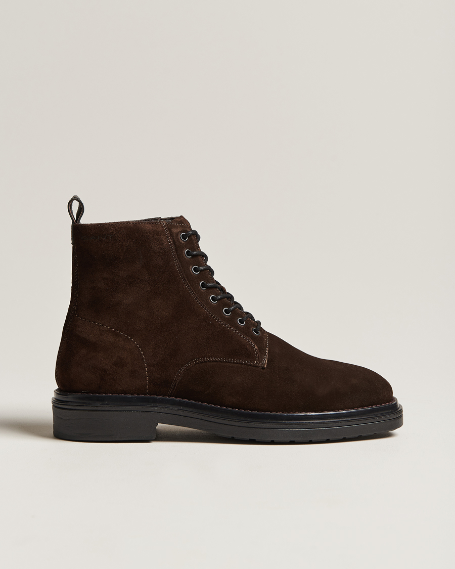 Herr | GANT Boggar Suede Boot Dark Brown | GANT | Boggar Suede Boot Dark Brown