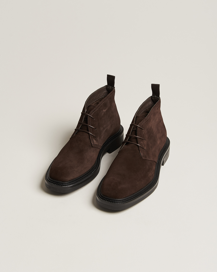 Herr |  | GANT | Fairwyn Suede Chukka Boot Dark Brown