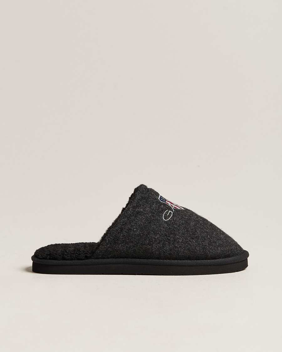 Herr | GANT Tamaware Terry Slippers Black | GANT | Tamaware Terry Slippers Black
