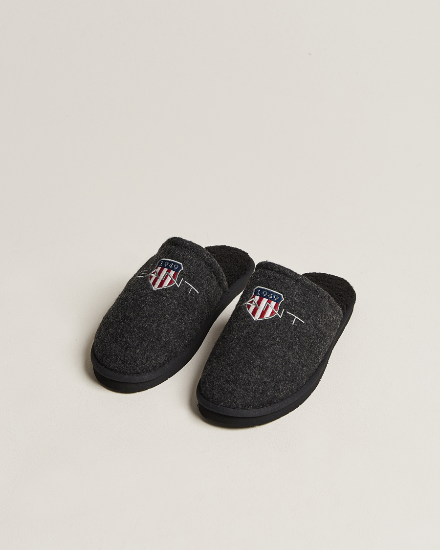 Herr | GANT Tamaware Terry Slippers Black | Gant | Tamaware Terry Slippers Black