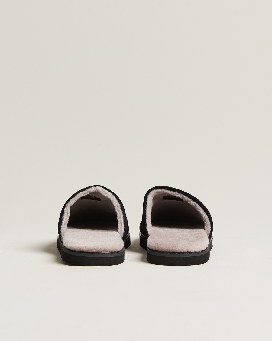 Herr | GANT Tamaware Suede Slippers Black | GANT | Tamaware Suede Slippers Black