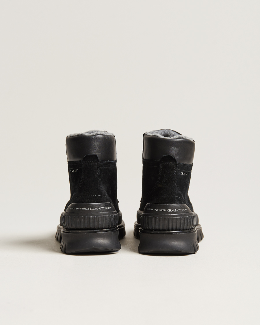 Herr | GANT Nebrada Felt Lined Suede Boot Black | GANT | Nebrada Felt Lined Suede Boot Black
