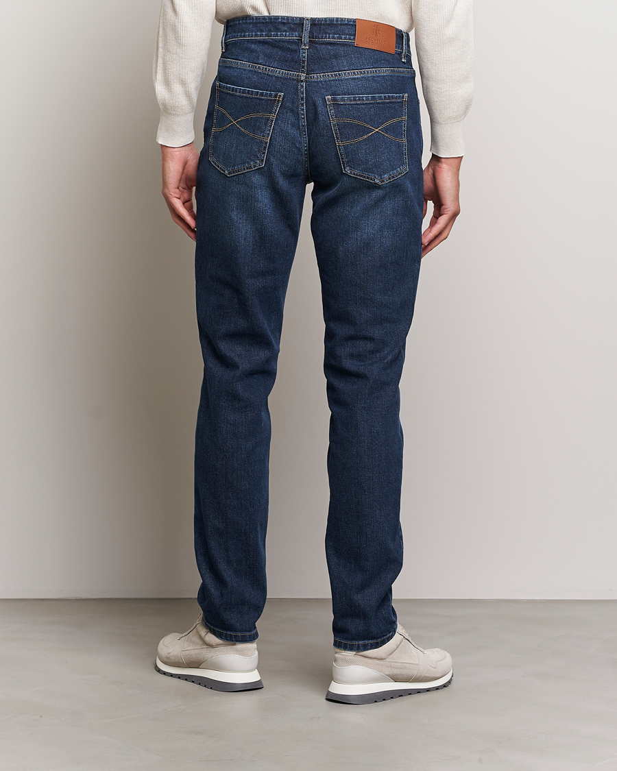 Herr | Jeans | Brunello Cucinelli | Traditional Fit Jeans Dark Wash