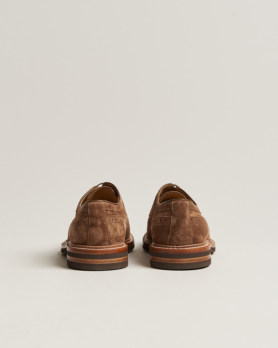 Herr | Brunello Cucinelli Plain Toe Derby Brown Suede | Brunello Cucinelli | Plain Toe Derby Brown Suede