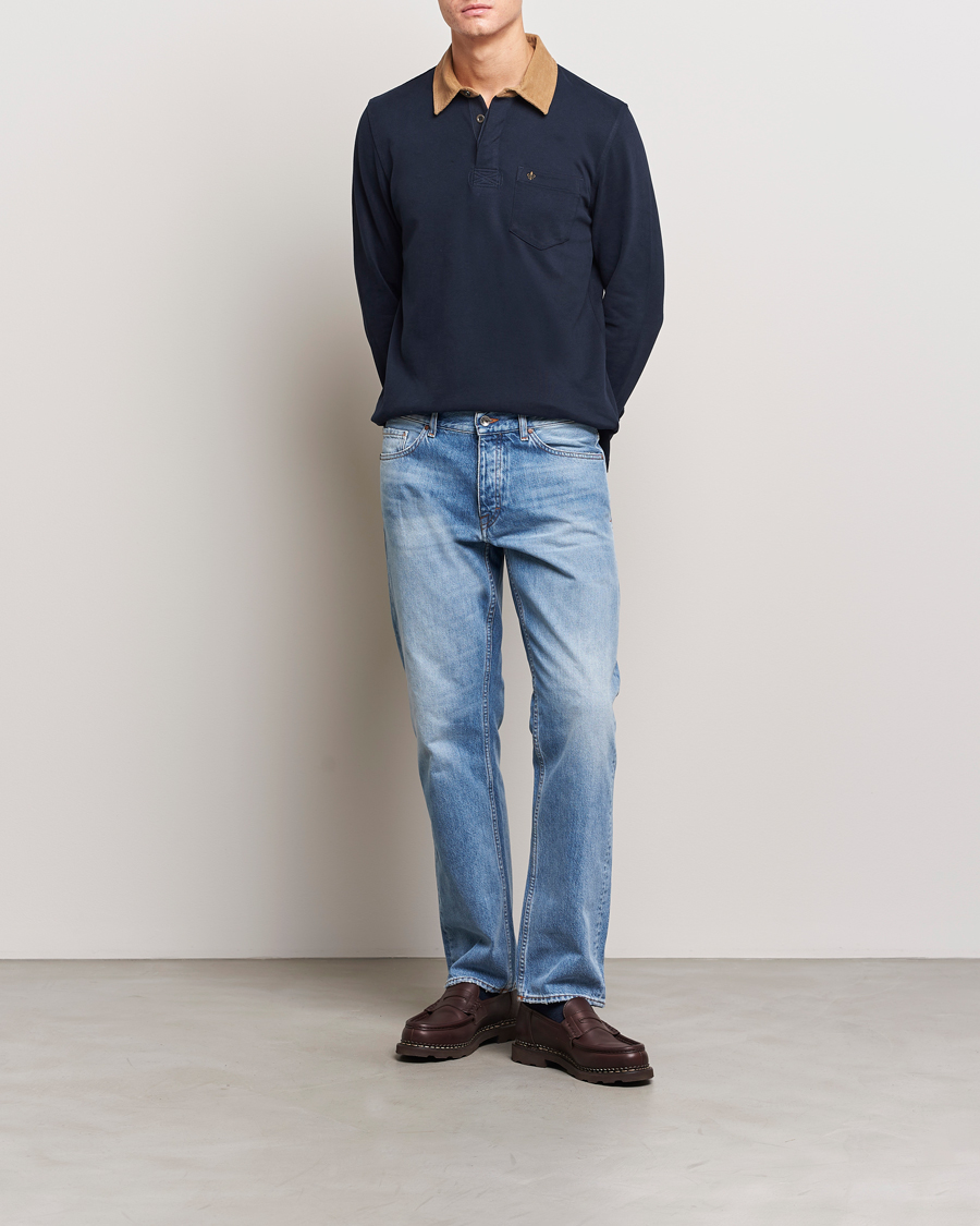 Herr | Tröjor | Morris | Harlow Rugger Old Blue