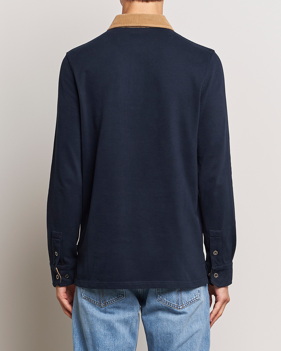 Herr | Tröjor | Morris | Harlow Rugger Old Blue