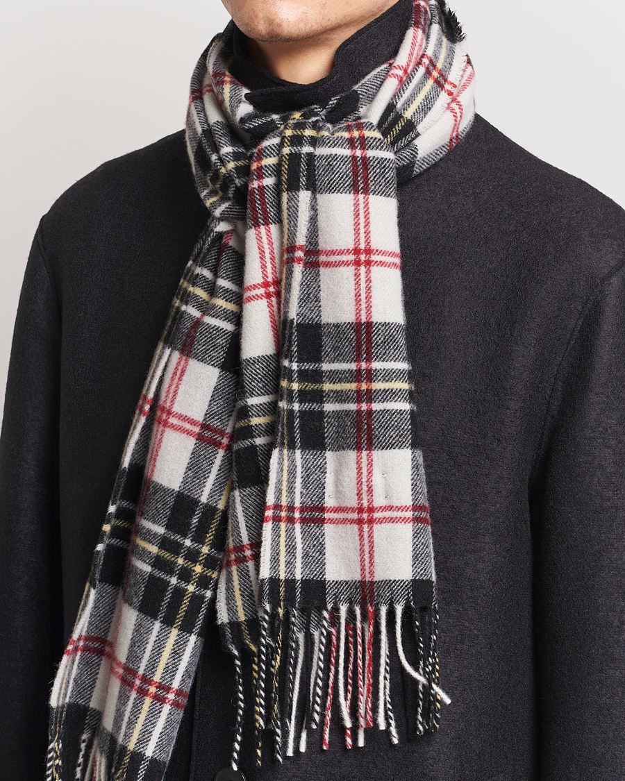 Herr |  | Morris | Arthur Check Scarf  Off White