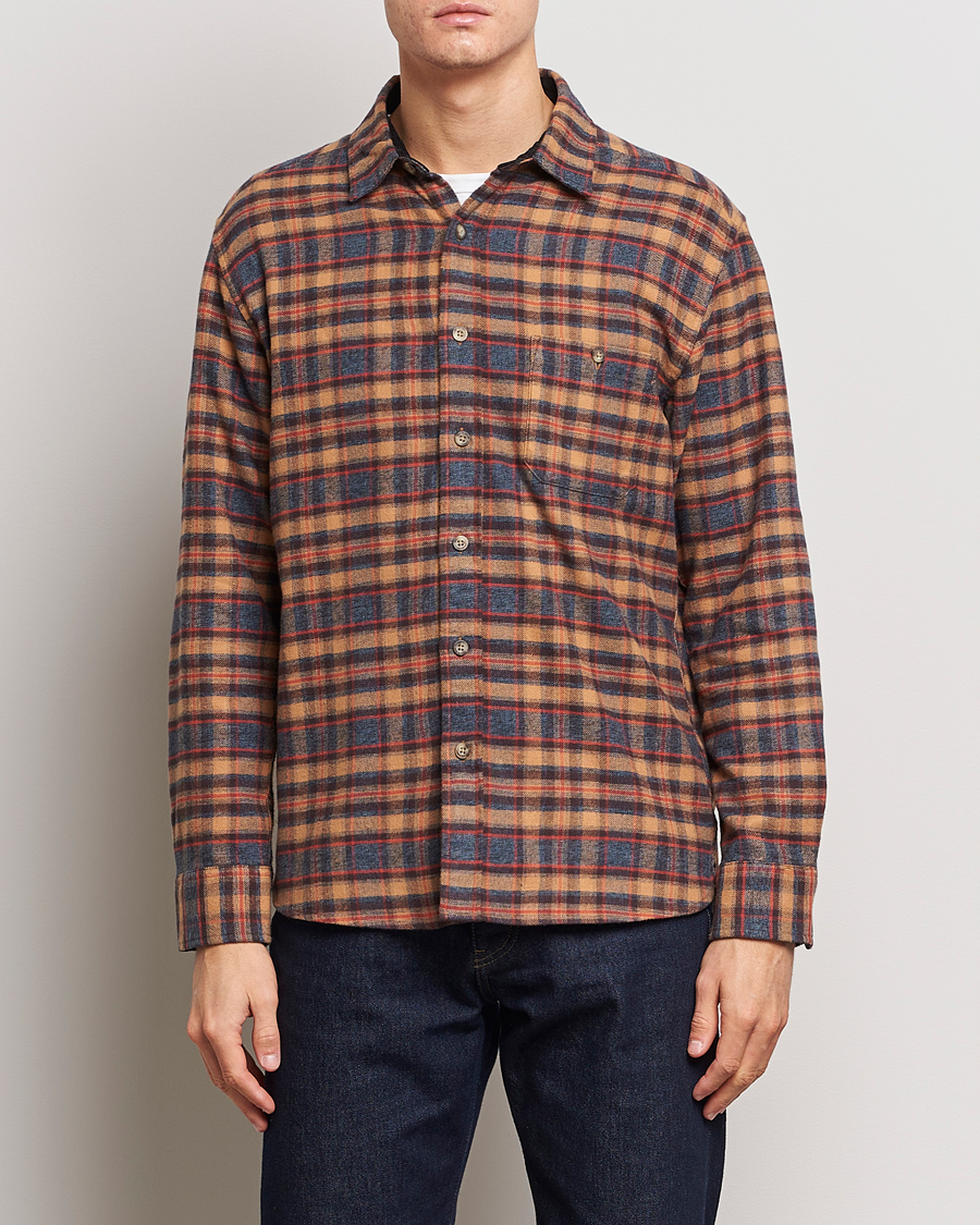 Herr | Skjortor | Pendleton | Fremont Flannel Shirt Brown/Black