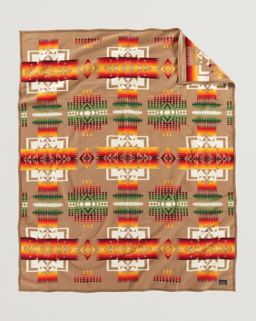 Herr | Textilier | Pendleton | Chief Joseph Jacquard Blanket Khaki