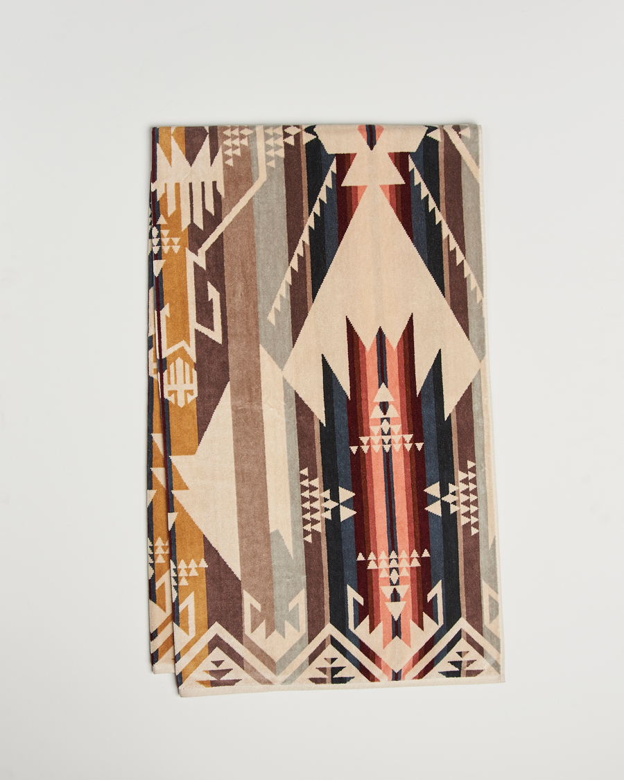 Herr | Pendleton Oversized Jacquard Spa Towel White Sands | Pendleton | Oversized Jacquard Spa Towel White Sands