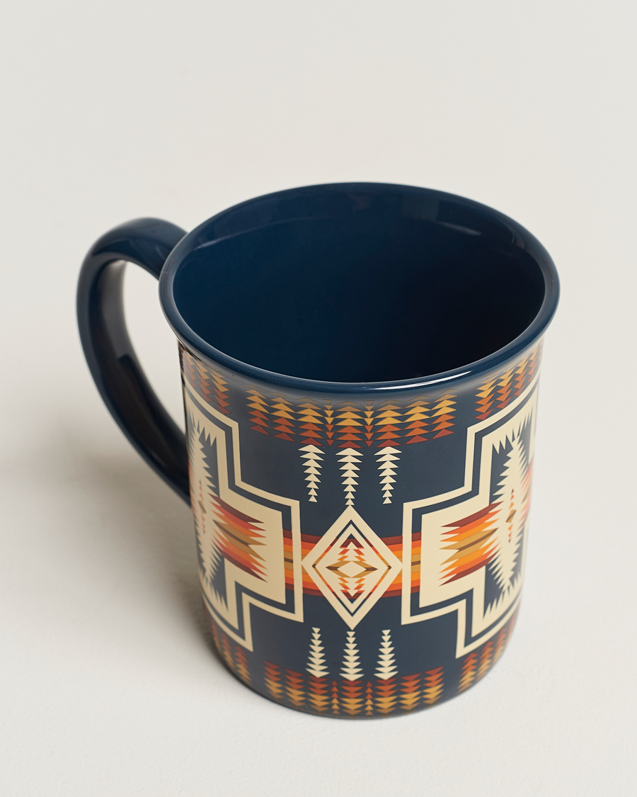 Herr | Textilier | Pendleton | 18oz Ceramic Mug Harding Navy