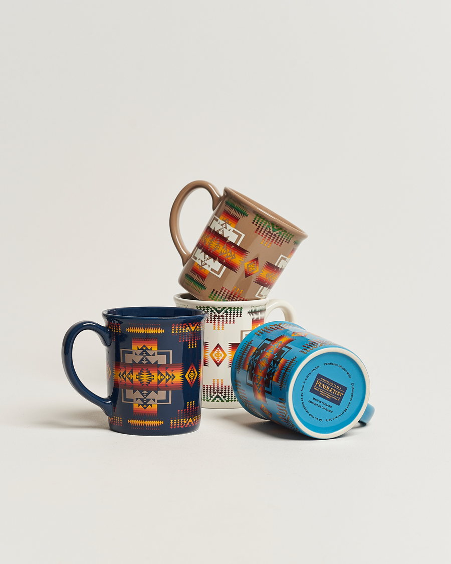 Herr | Till hemmet | Pendleton | Ceramic Mug Set 4-Pack Chief Joseph Mix