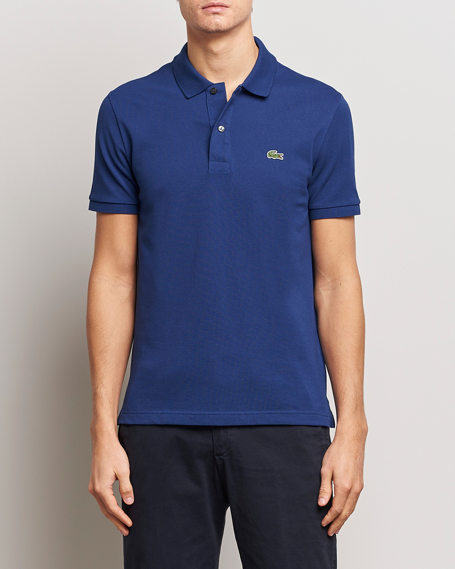 Herr | | Lacoste | Slim Fit Polo Piké Methylene