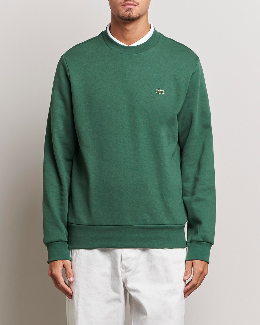 Herr | Tröjor | Lacoste | Crew Neck Sweatshirt Sequoia
