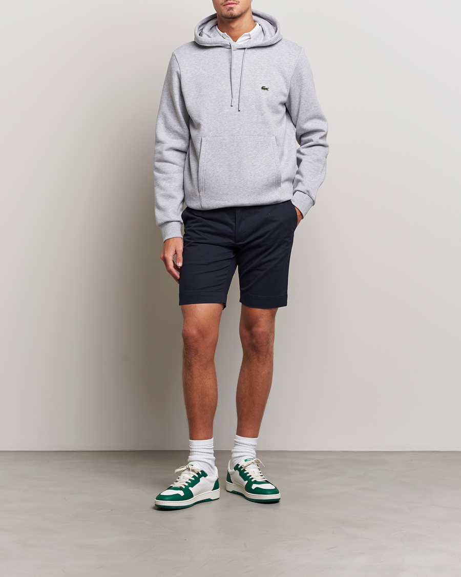 Herr | Tröjor | Lacoste | Hoodie Silver Chine