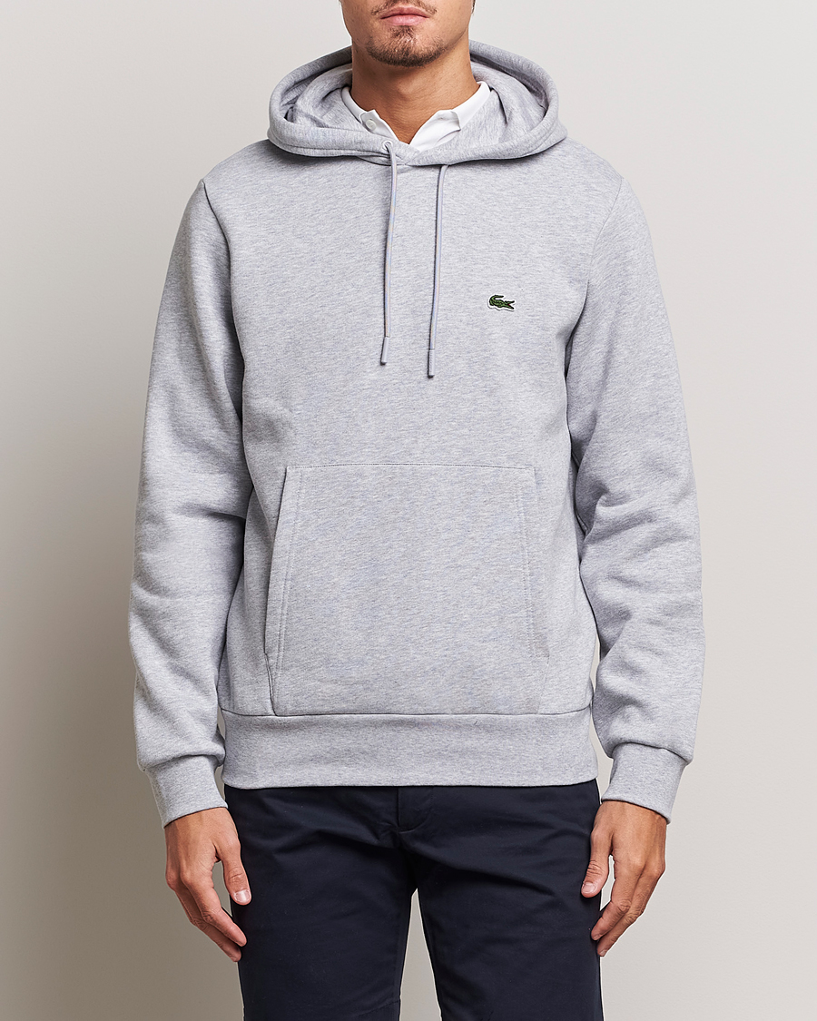 Herr | Tröjor | Lacoste | Hoodie Silver Chine