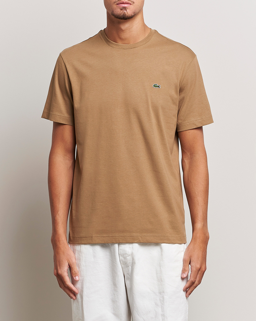 Herr |  | Lacoste | Crew Neck T-Shirt Cookie