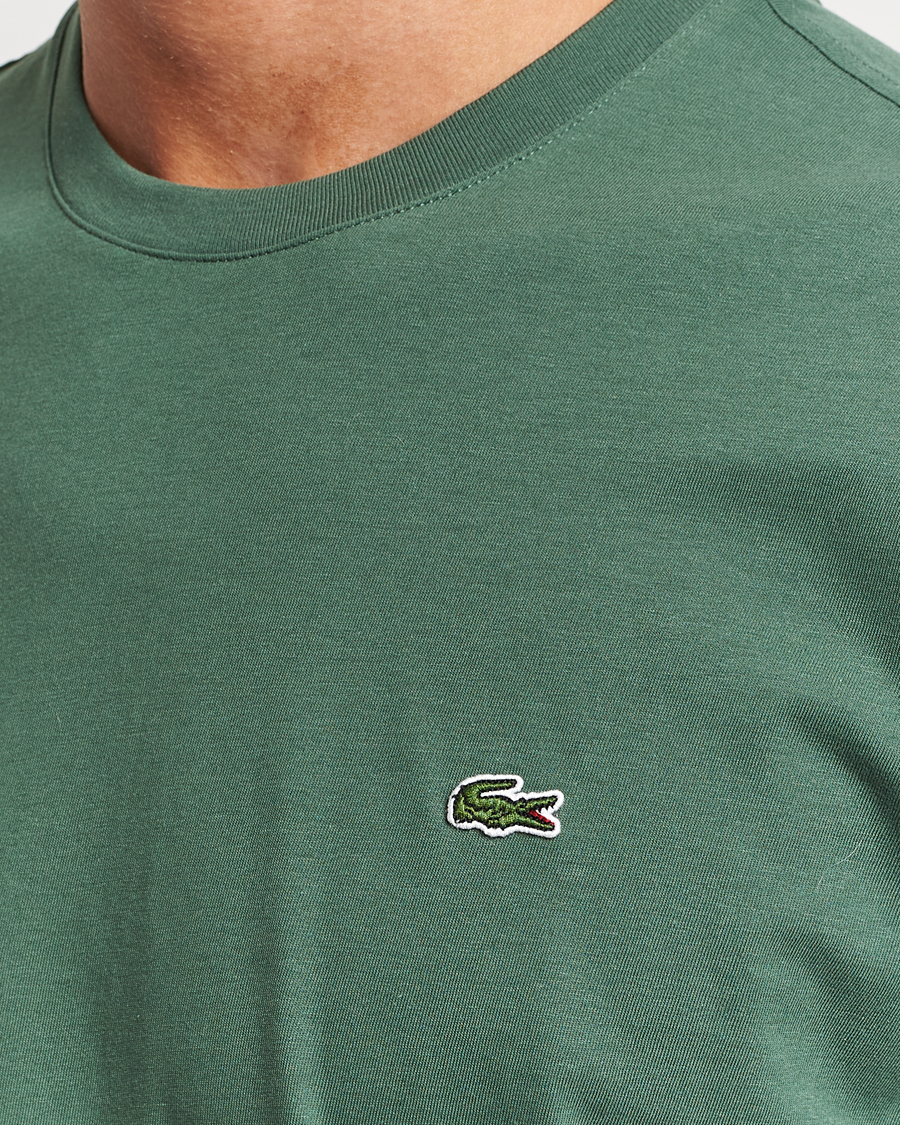 Herr | T-Shirts | Lacoste | Crew Neck T-Shirt Sequoia