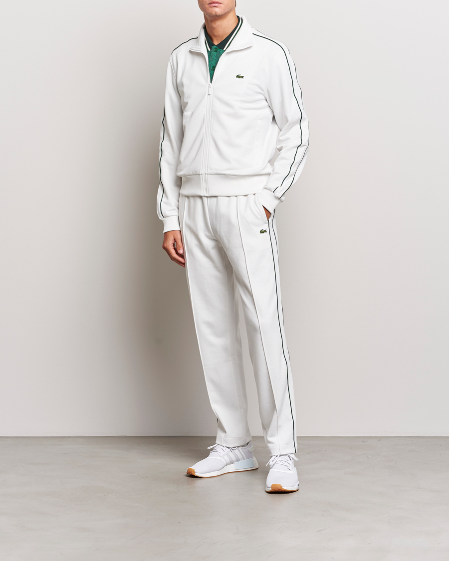Herr | Tröjor | Lacoste | Full Zip Sweater Flour