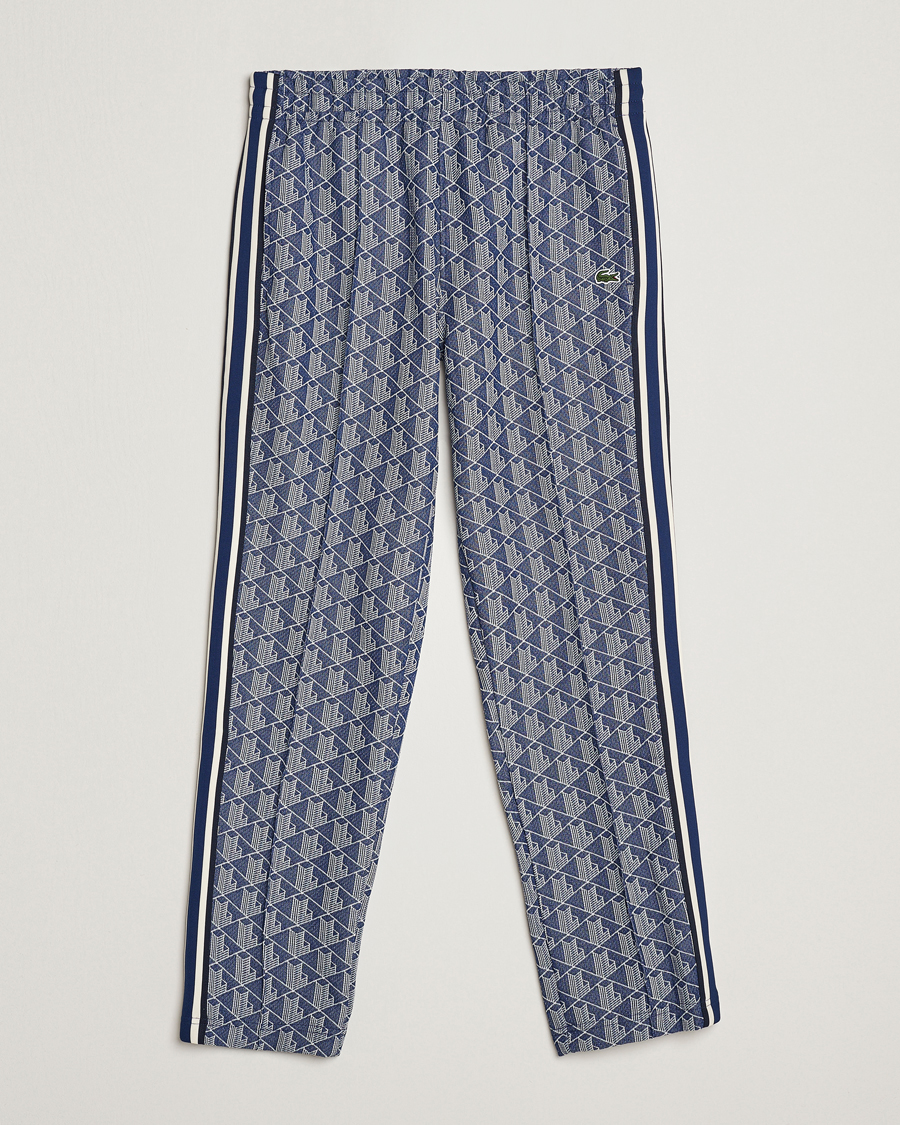 Herr | Byxor | Lacoste | Monogram Tracksuit Pants Methylene/Flour