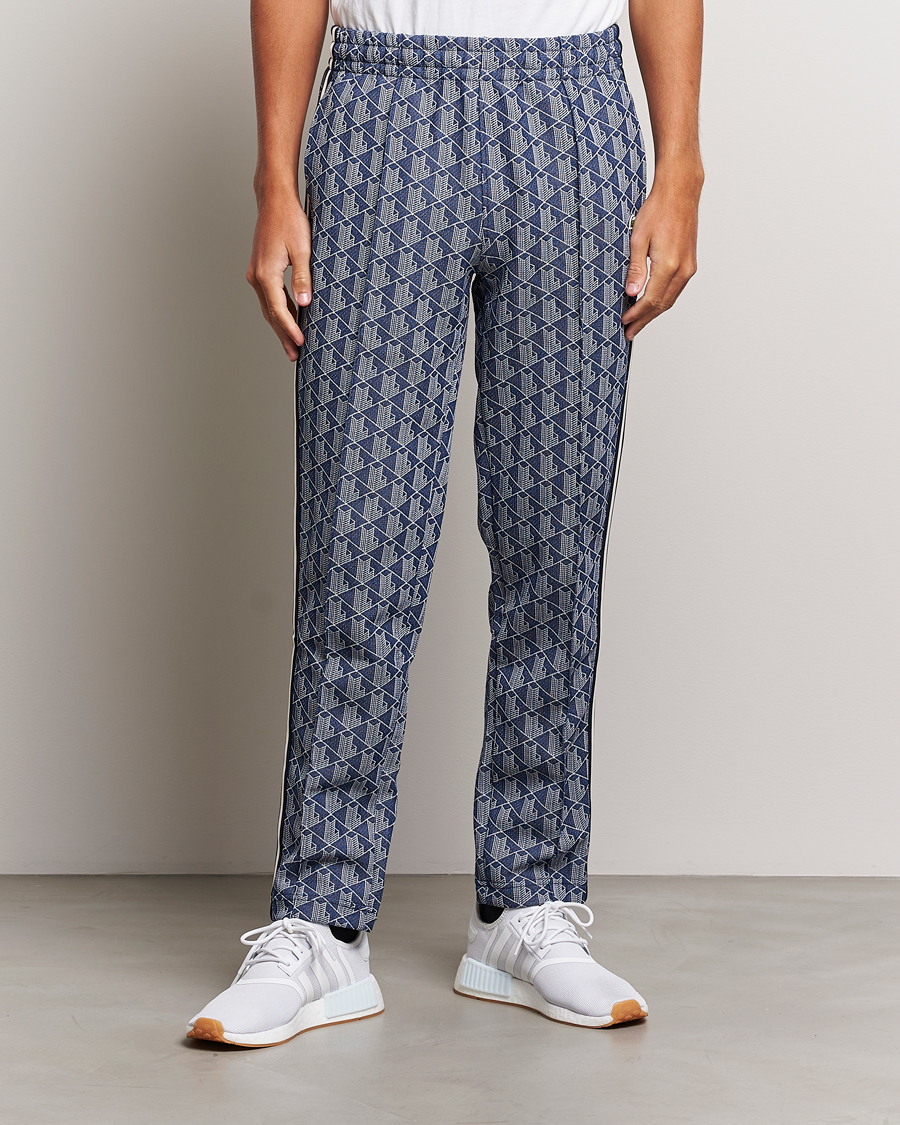 Herr | Byxor | Lacoste | Monogram Tracksuit Pants Methylene/Flour