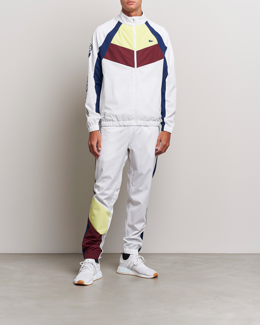 Herr | Byxor | Lacoste Sport | Retro Tennis Tracksuit Set White Multi