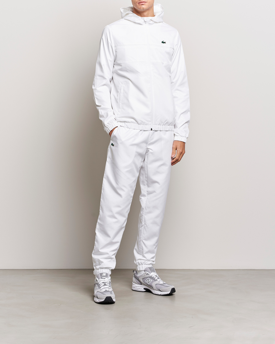 Herr | Byxor | Lacoste Sport | Tracksuit Pants White