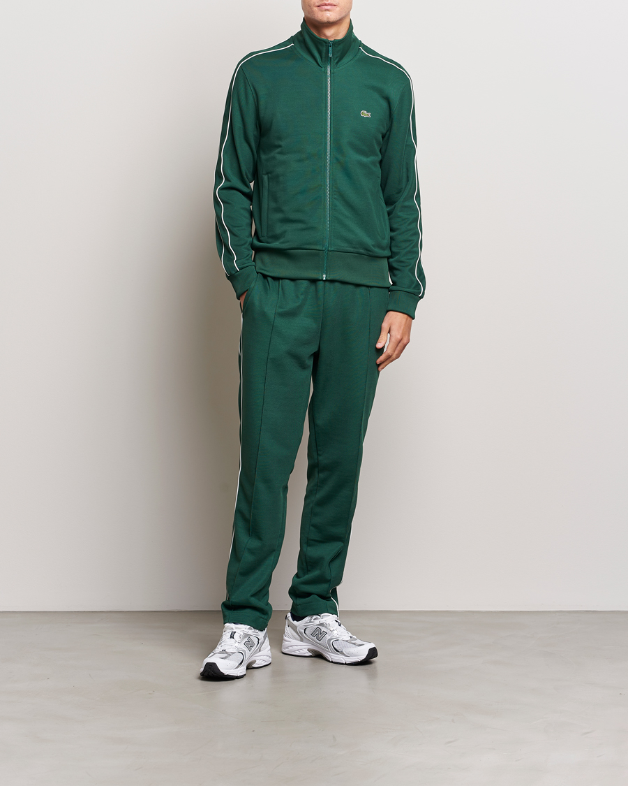 Herr | Tröjor | Lacoste | Full Zip Track Jacket Green