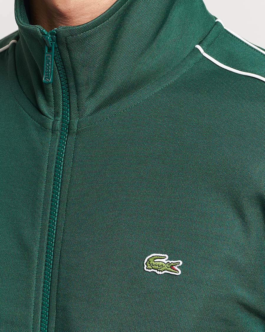 Herr | Tröjor | Lacoste | Full Zip Track Jacket Green