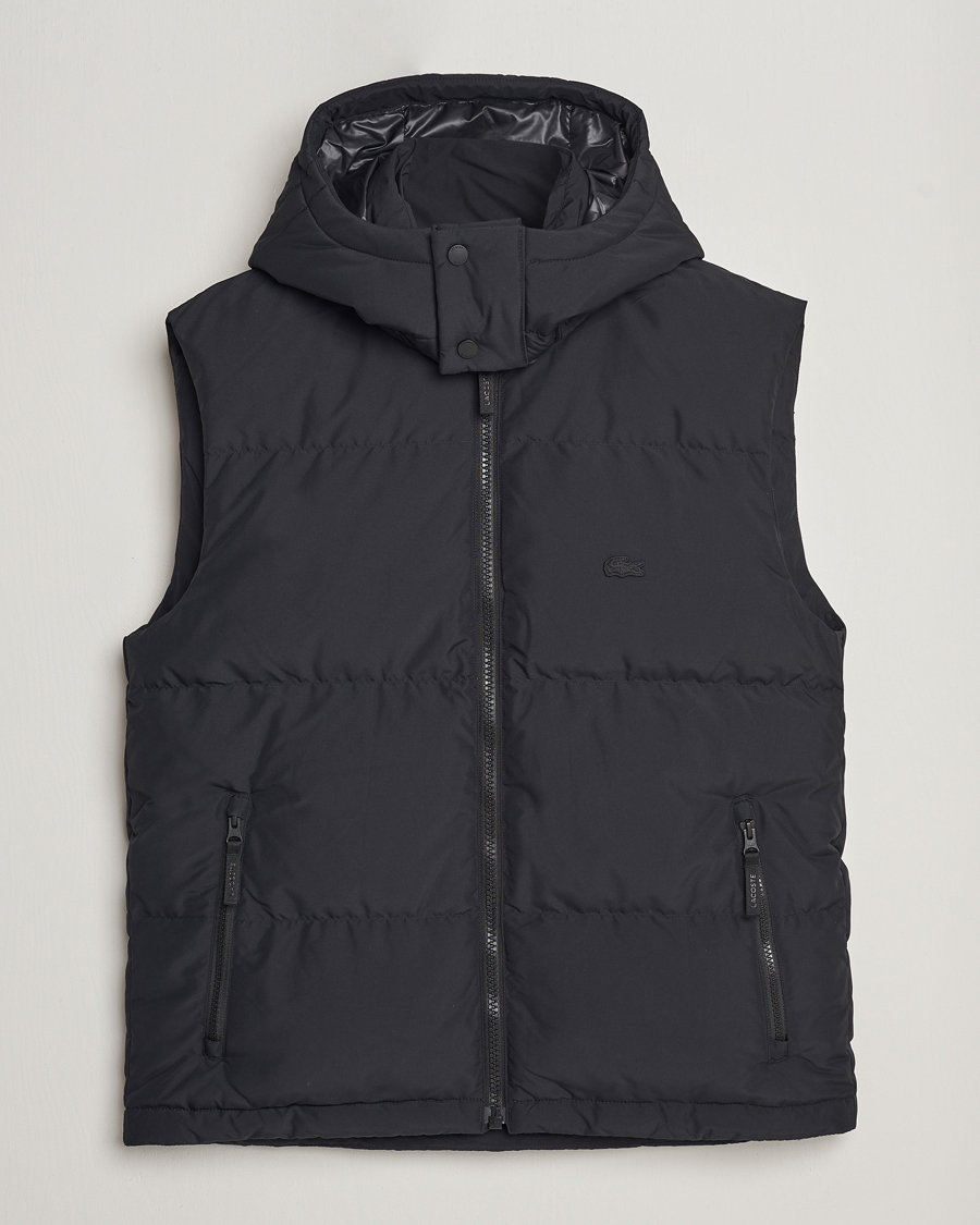 Herr | Jackor | Lacoste | Puffer Down Vest Black