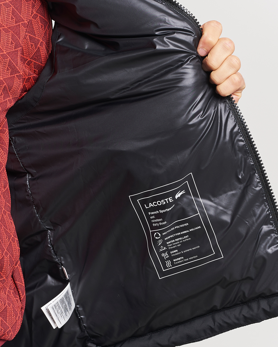 Herr | Jackor | Lacoste | Puffer Down Vest Black