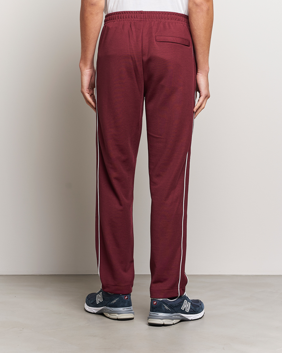 Herr | Byxor | Lacoste | Trackpants Dark Red