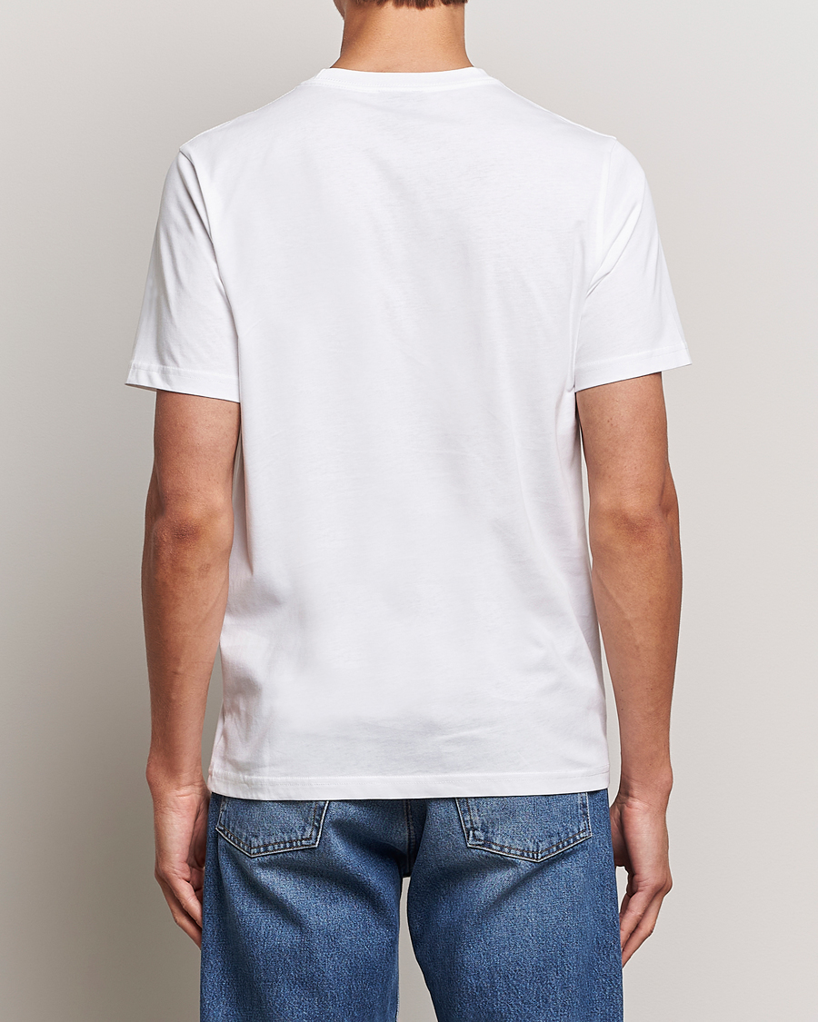Herr | T-Shirts | PS Paul Smith | PS In A Row Crew Neck T-Shirt White
