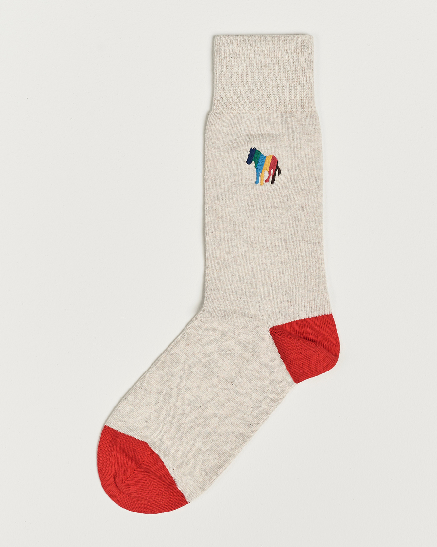 Herr | Underkläder | Paul Smith | Bold Zebra Socks Beige