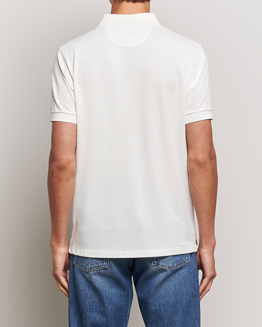 Herr | Pikéer | Paul Smith | Placket Stripe Polo White